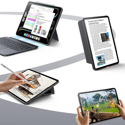 Näppäimistökotelo Apple iPad Pro 13 (2024), ESR, Shift, Harmaa