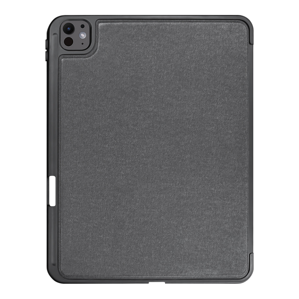 Keyboard Case for Apple iPad Pro 13 (2024), Techsuit, KeyTab Pro, Black