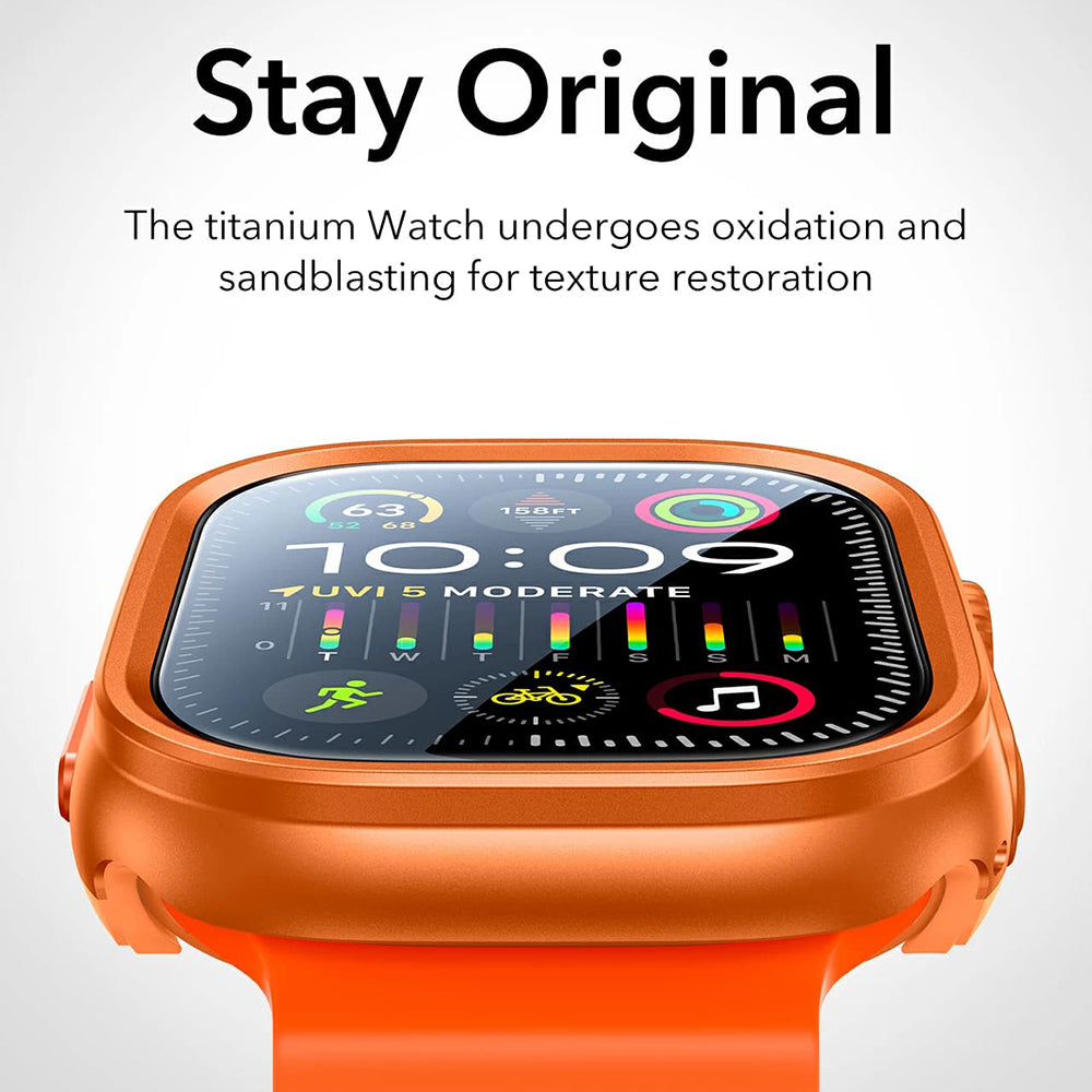 ESR Armorite -kotelo Apple Watch Ultra Seriesille, Harmaa