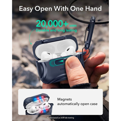 ESR Cyber FlickLock -kotelo Apple AirPods Pro 3:lle, Sininen