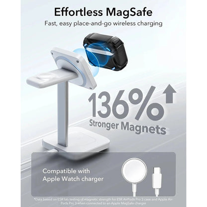 ESR Cyber FlickLock -kotelo Apple AirPods Pro 3:lle, Musta