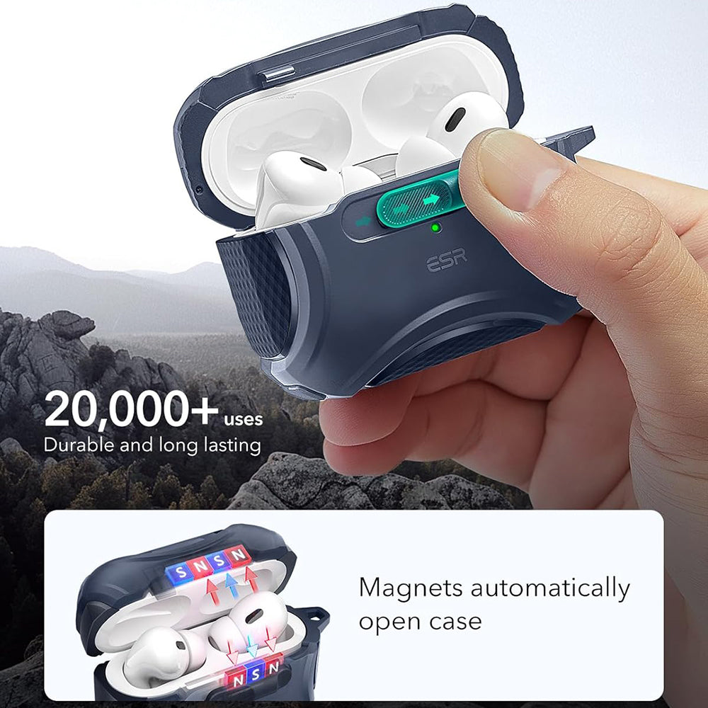 ESR Cyber -suojakotelo Apple AirPods Pro -sarjalle, Sininen