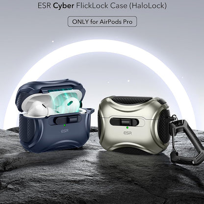 ESR Cyber -suojakotelo Apple AirPods Pro -sarjalle, Sininen
