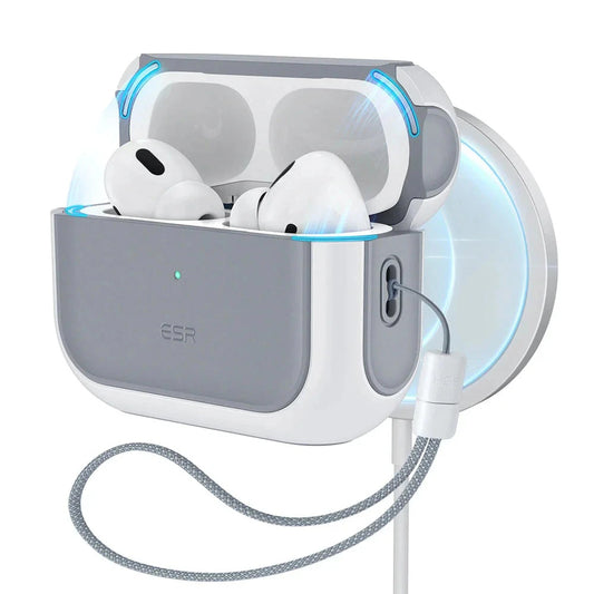 ESR Orbit Hybrid -kotelo Apple Airpods Pro 3:lle, Valkoinen