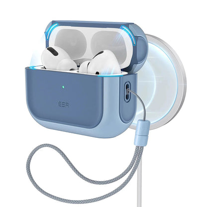 ESR Orbit Hybrid Case for Apple AirPods Pro 3, Blue