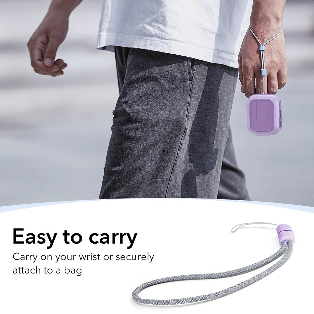 ESR Orbit Hybrid -suojakotelo Apple AirPods Pro 3:lle, Violetti