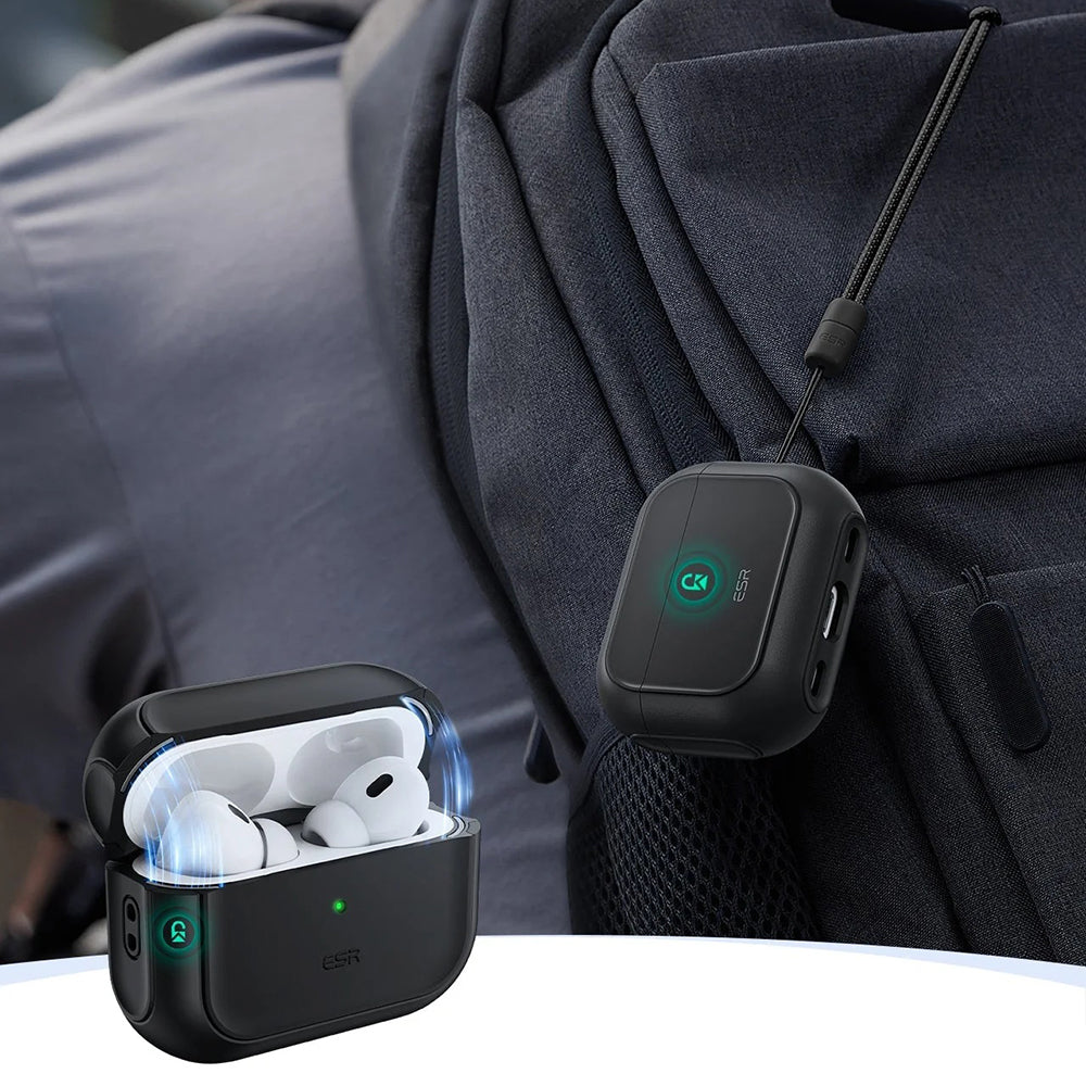 ESR Orbit Hybrid -kuori Apple AirPods Pro 3:lle, musta