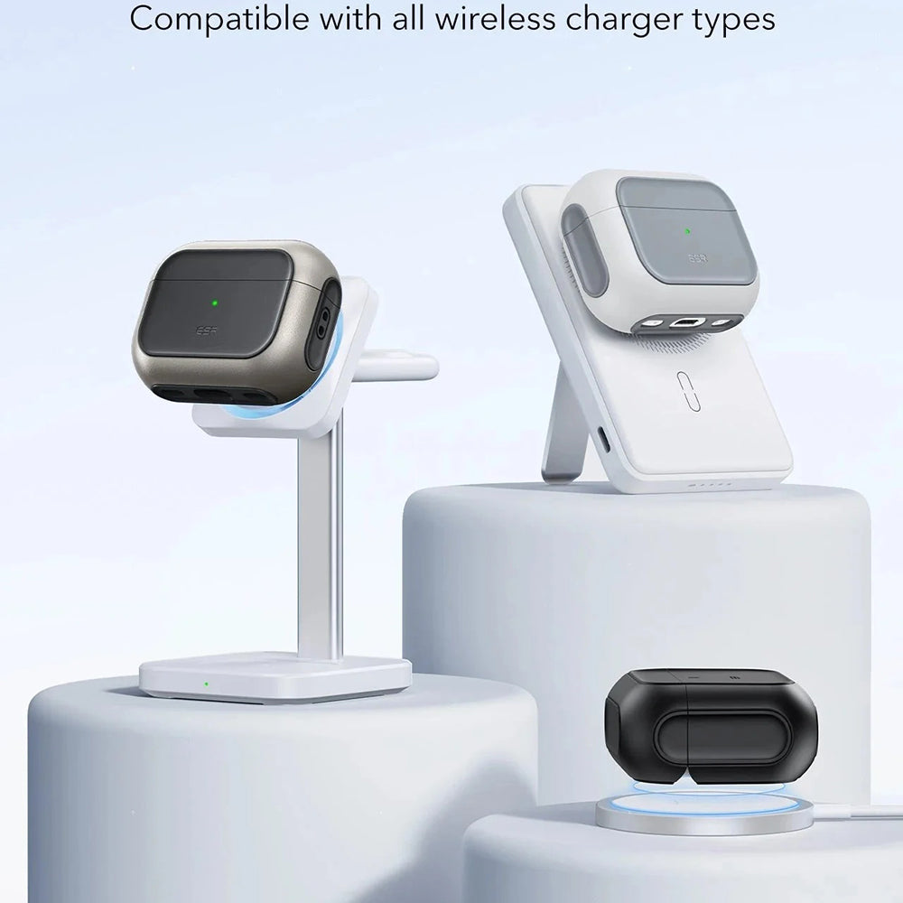 ESR Orbit Hybrid -kuori Apple AirPods Pro 3:lle, musta