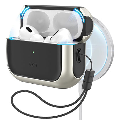 ESR Orbit Hybrid -kotelo Apple AirPods Pro -sarjalle, Harmaa