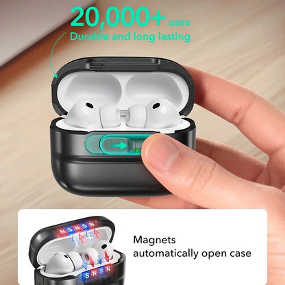 ESR Pulse Magnetic FlickLock -kotelo Apple AirPods Pro 3:lle, Valkoinen