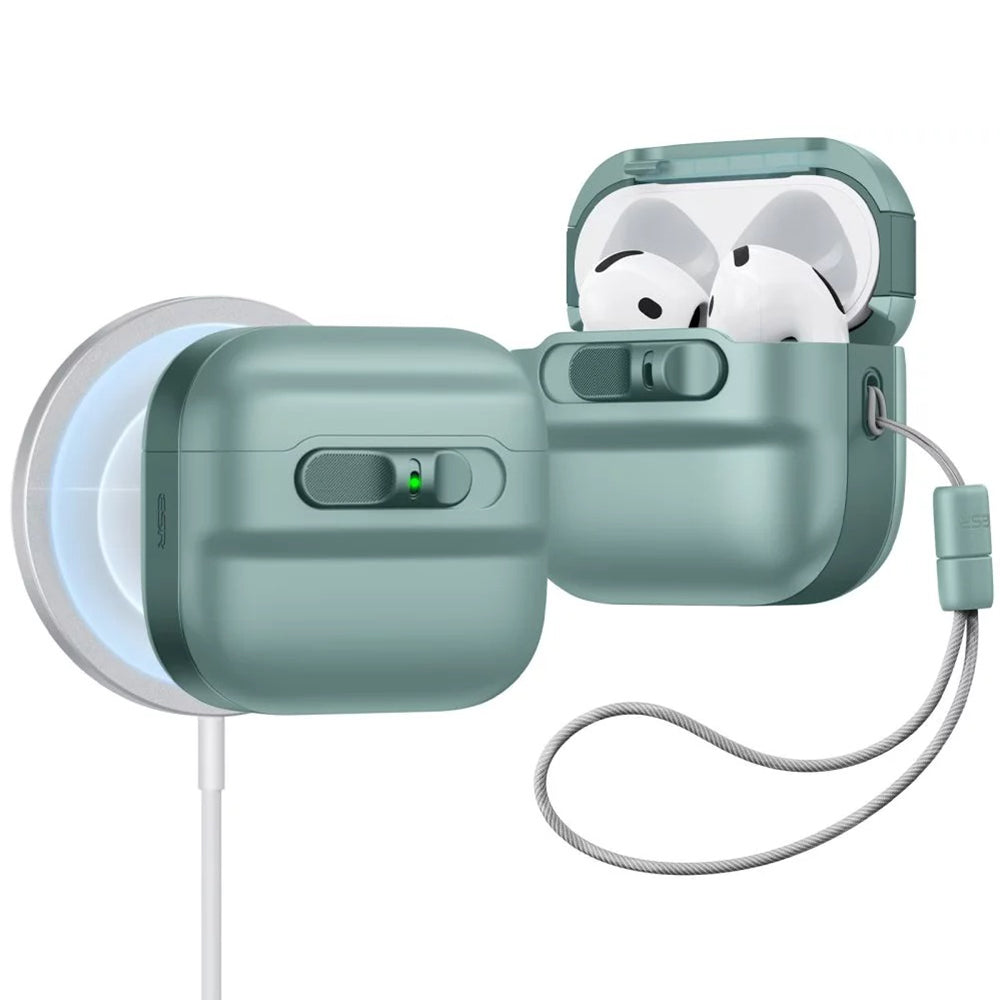 ESR Pulse -kotelo Apple AirPods 4:lle, Vihreä