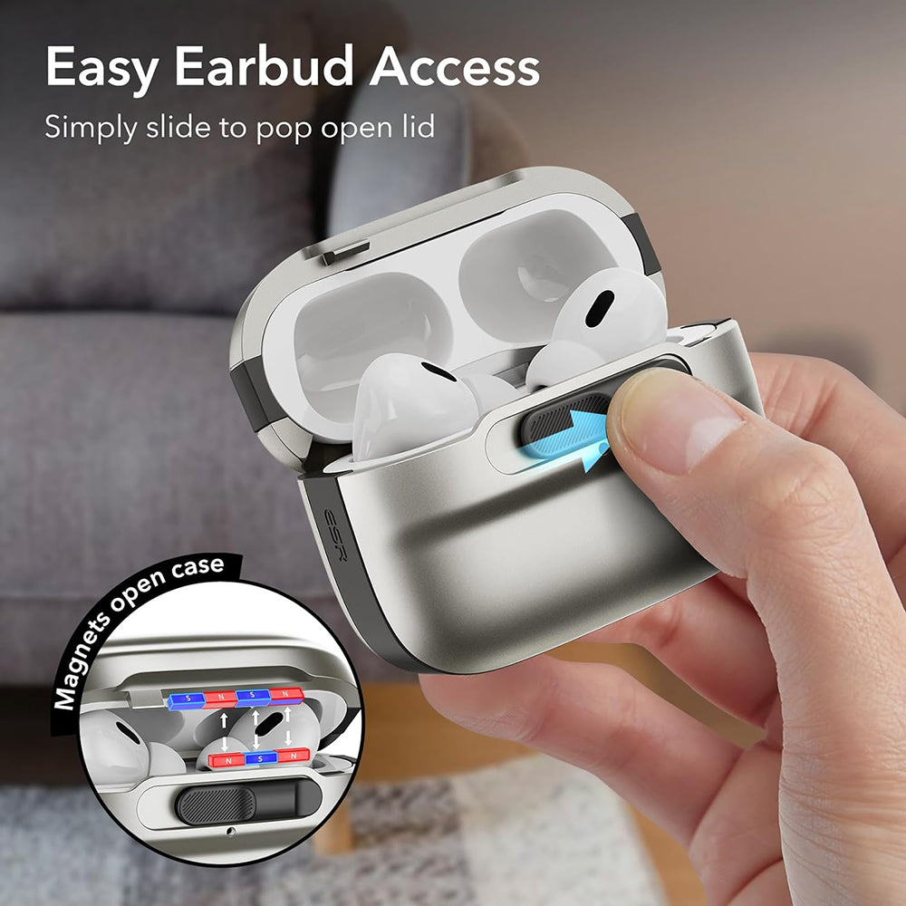 ESR Pulse -kotelo Apple AirPods Pro -sarjalle, Harmaa