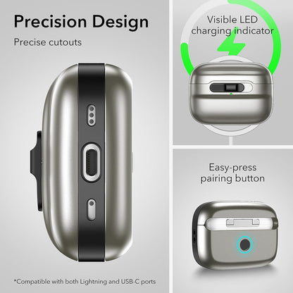 ESR Pulse -kotelo Apple AirPods Pro -sarjalle, Harmaa