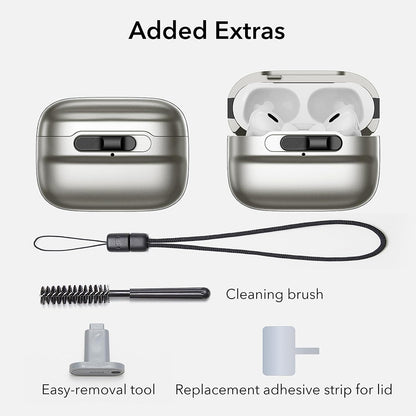 ESR Pulse -kotelo Apple AirPods Pro -sarjalle, Harmaa