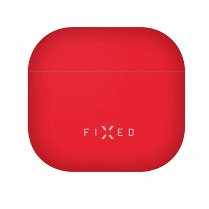 Fixed Silky -suojakotelo Apple AirPods 4:lle, Punainen