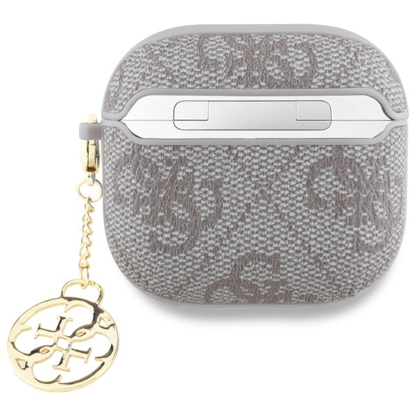 Guess 4G Charm -kotelo Apple AirPods 4:lle, Pinkki