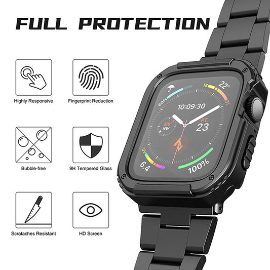 Lito Armor 360 -kuori Apple Watch 42mm -sarjalle, sininen