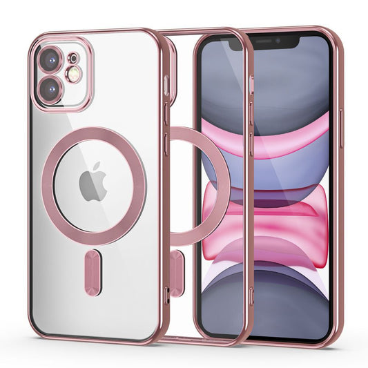 MagSafe-kotelo Apple iPhone 11:lle, Tech-Protect, Magshine, Magshine, vaaleanpunainen kultainen väri