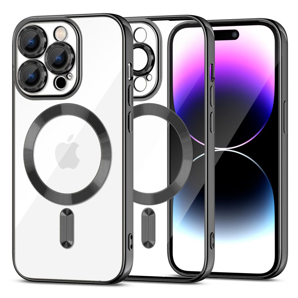 MagSafe kotelo Apple iPhone 15 Pro Max, Tech-Protect, Magshine, musta 