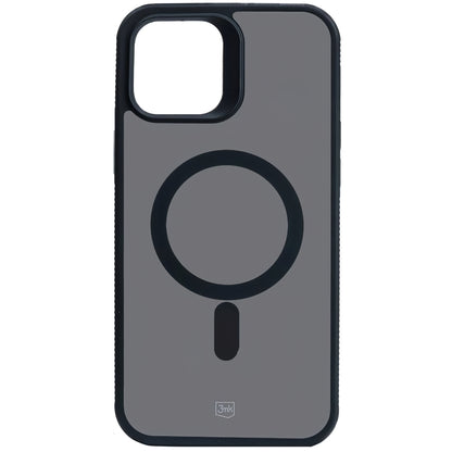 MagSafe-kuori Apple iPhone 12 / 12 Pro:lle, 3MK, Smoke MagCase, Musta