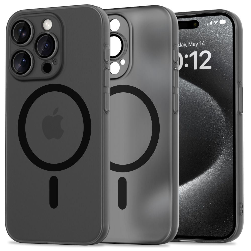 MagSafe-kotelo Apple iPhone 15 Pro:lle, Tech-Protect, MagSlim, musta 