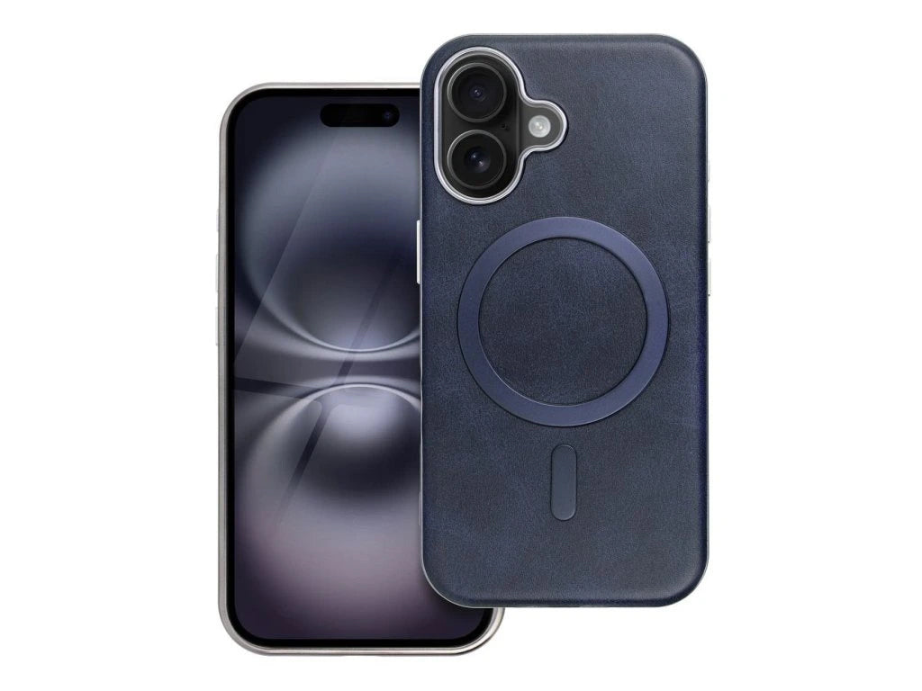 MagSafe-kotelo Apple iPhone 14 Prolle, OEM, Gentleman Mag, Tummansininen