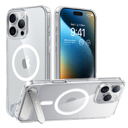 MagSafe-kotelo Apple iPhone 16 Prolle, Torras, Pstand, Läpinäkyvä