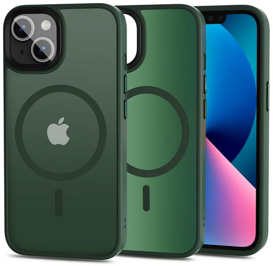 MagSafe-kotelo Apple iPhone 13:lle, Tech-Protect, Magmat, Vihreä