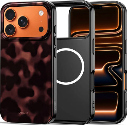 MagSafe-kotelo Apple iPhone 17 Pro Maxille, Tech-Protect, Lamano Panther, Musta