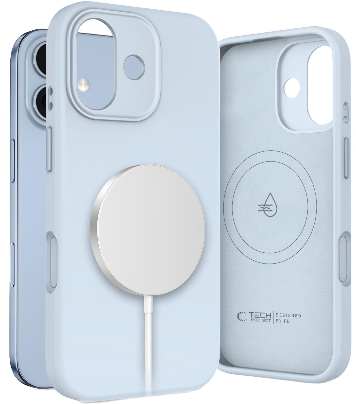 MagSafe-kotelo Apple iPhone 17:lle, Tech-Protect, Uniq, Sininen