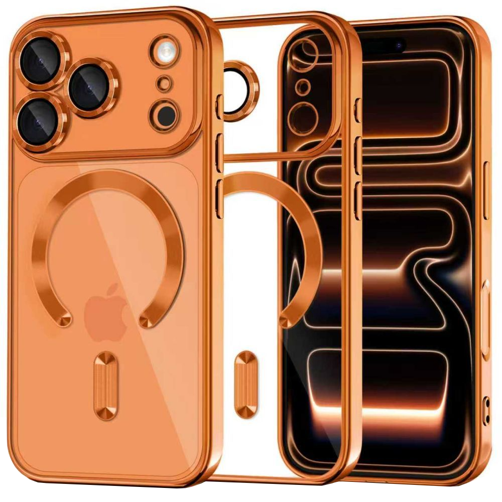 MagSafe-kotelo Apple iPhone 17 Prolle, Tech-Protect, Magflex, Oranssi