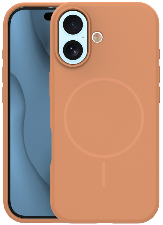 MagSafe-kuori Apple iPhone 17:lle, OEM, Silicone Thin, Oranssi