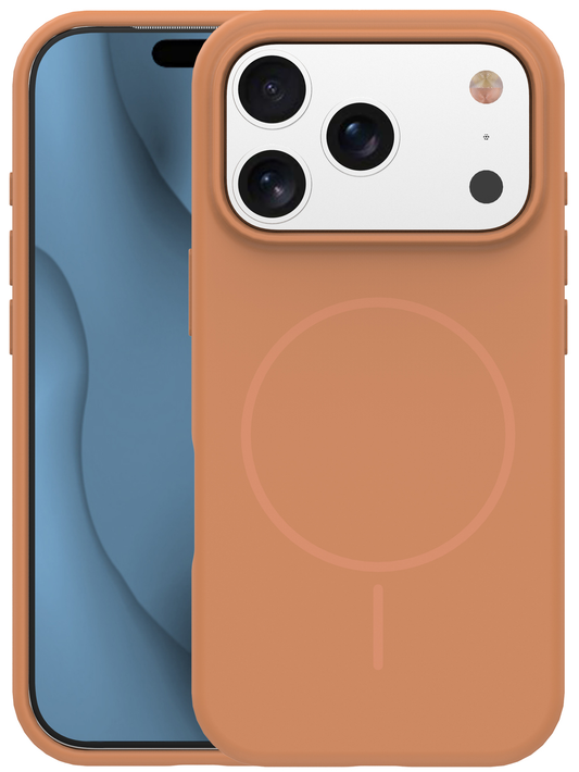 MagSafe-kuori Apple iPhone 17 Pro Maxille, OEM, Silicone Thin, Oranssi