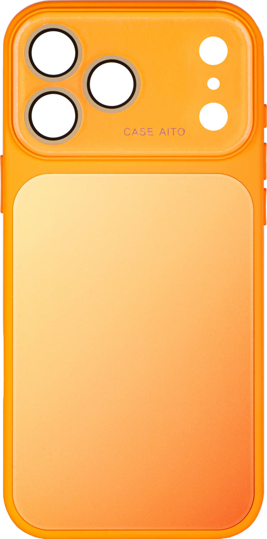 MagSafe-kuori Apple iPhone 17 Pro Maxille, OEM, Gradientti, Oranssin Keltainen