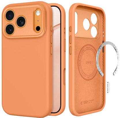 MagSafe-kuori Apple iPhone 18 Pro / 17 Pro:lle, Tech-Protect, Uniq CC, Oranssi