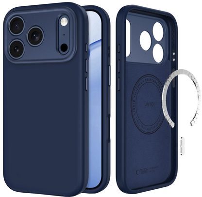 MagSafe-kuori Apple iPhone 18 Pro Max / 17 Pro Max, Tech-Protect, Uniq CC, Laivastonsininen