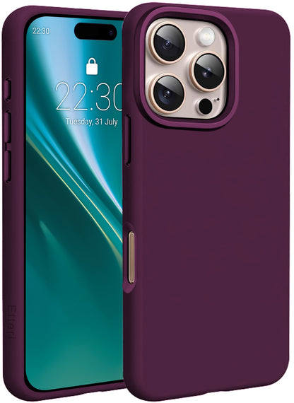 MagSafe-kuori Apple iPhone 16 Pro:lle, Etteri, Silicone Mag, Viininpunainen