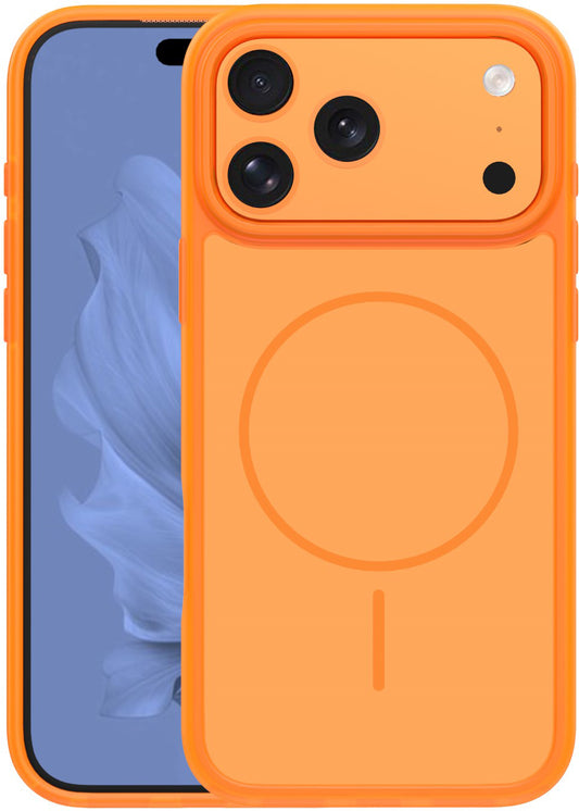 MagSafe-kuori Apple iPhone 18 Pro Max / 17 Pro Max, OEM, Frame Thin Mag, Oranssi