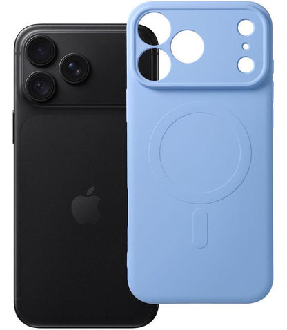 MagSafe Case for Apple iPhone 18 Pro Max / 17 Pro Max, OEM, Silicone Mag, Blue