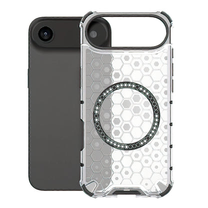 MagSafe-kotelo Apple iPhone 17 Airille, Techsuit, HoneyComb Shield, Valkoinen