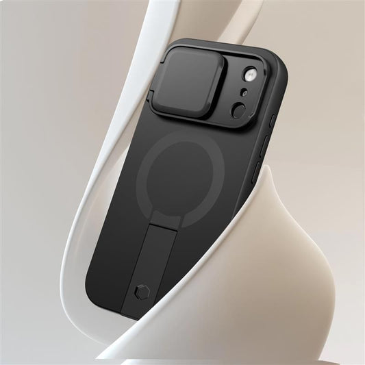 MagSafe-kotelo Apple iPhone 17 Pro Maxille, Tech-Protect, Kevlar Aura, Musta