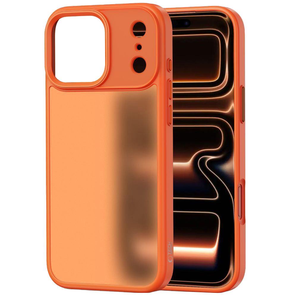 Suojakotelo Apple iPhone 17 Prolle, Tech-Protect, Magmat, Matta Oranssi