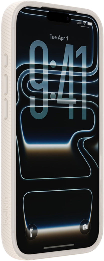 MagSafe-kuori Apple iPhone 17 Pro Maxille, Belkin, SheerForce Grip, Beige MSA036hqSA