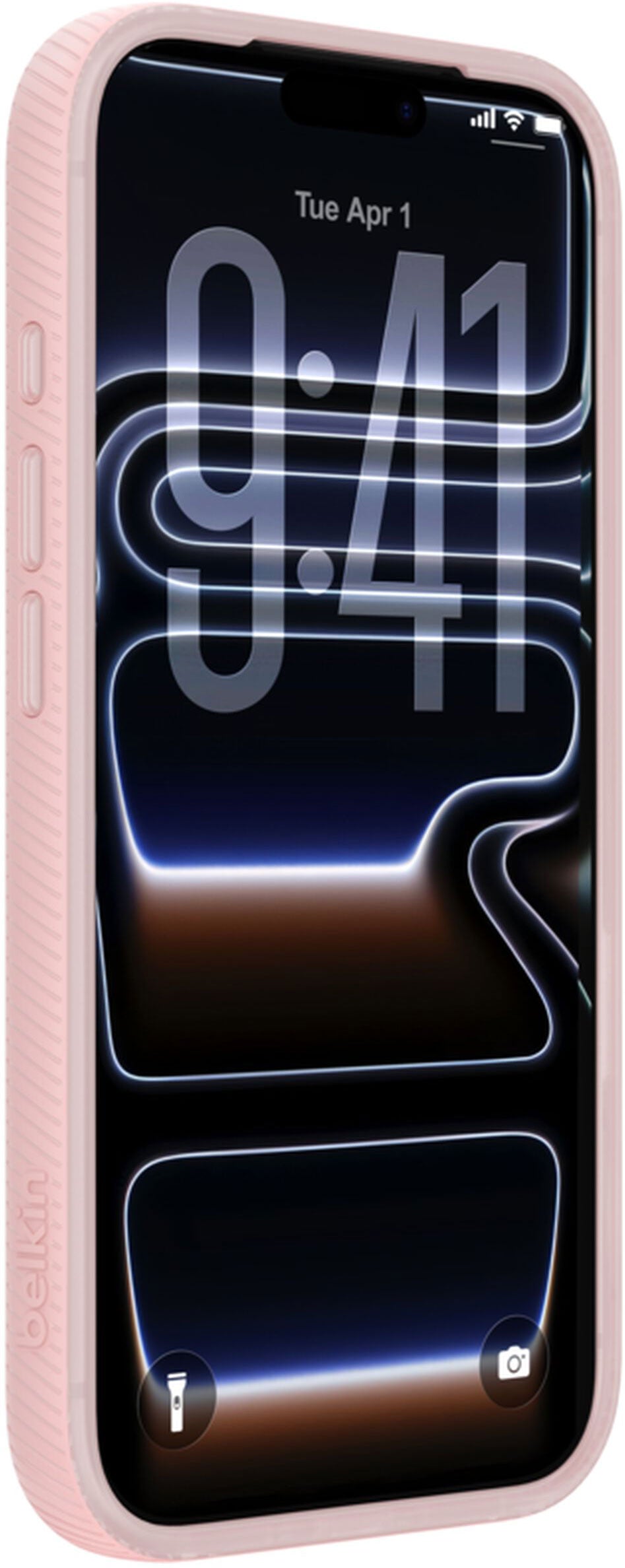 MagSafe-kuori Apple iPhone 17 Pro Maxille, Belkin, SheerForce Grip, Vaaleanpunainen MSA036hqPK