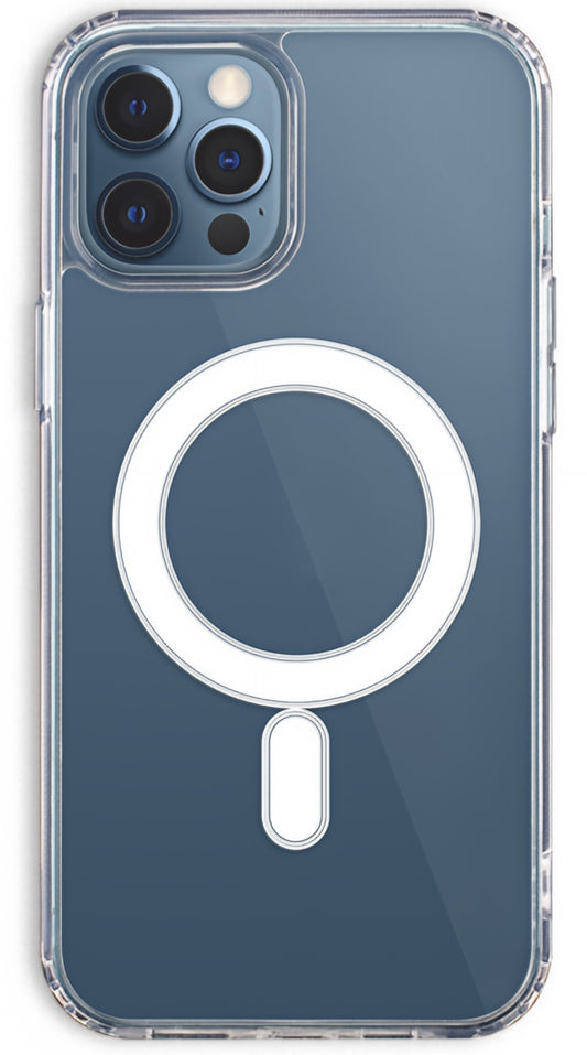 MagSafe-kuori Apple iPhone 18 Pro Max / 17 Pro Max, OEM, Iskunkestävä, Läpinäkyvä