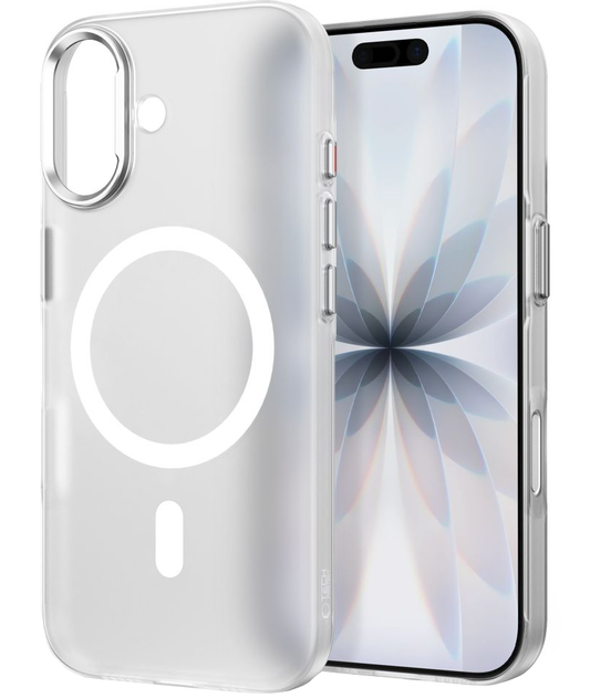 MagSafe-kuori Apple iPhone 17:lle, Tech-Protect, MagZero, Matta Valkoinen
