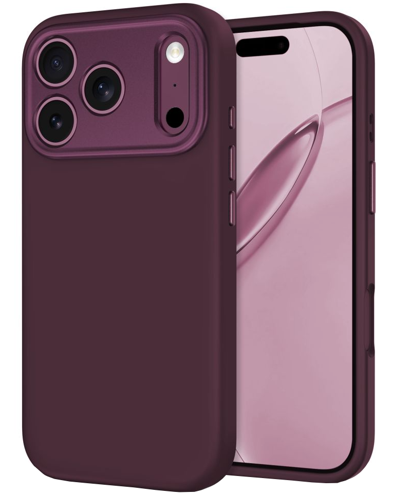 MagSafe-kuori Apple iPhone 18 Pro / 17 Pro:lle, Tech-Protect, Uniq CC, Viininpunainen
