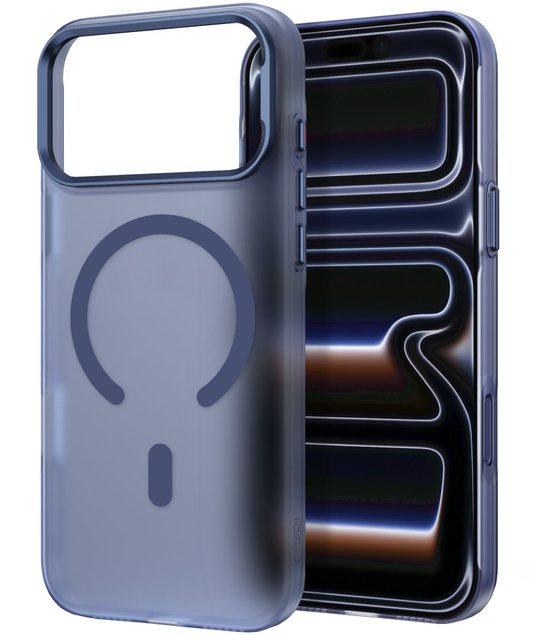 MagSafe-kuori Apple iPhone 18 Pro Max / 17 Pro Max, Tech-Protect, MagZero, Matta Laivastonsininen