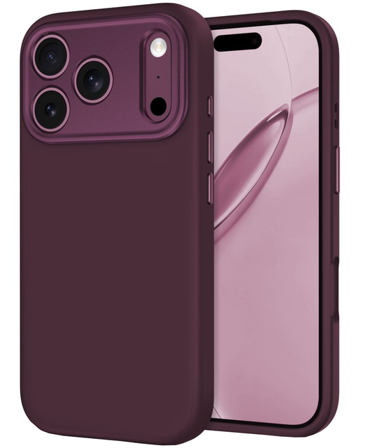 MagSafe-kuori Apple iPhone 18 Pro Max / 17 Pro Max, Tech-Protect, Uniq CC, Viininpunainen