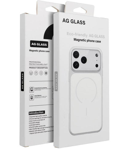MagSafe-kuori Apple iPhone 18 Pro / 17 Pro -puhelimelle, OEM, Make 18, hopeanvärinen